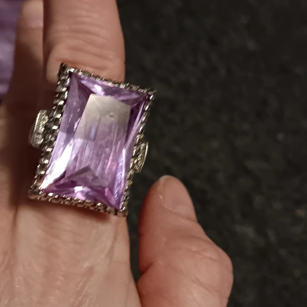 Vintage cocktail ring - Picture 9 of 10